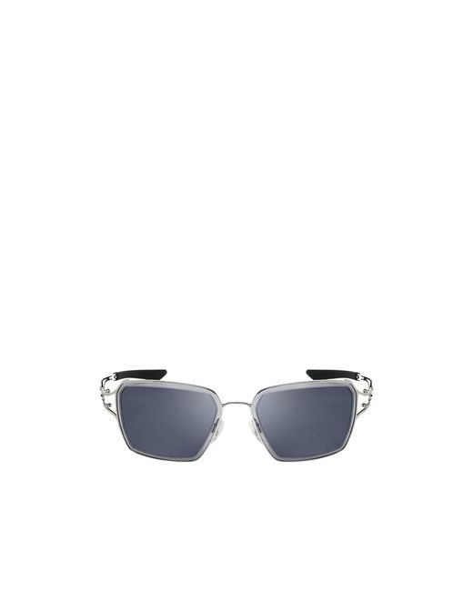 Nike Blue Veil Prism Rectangle Frame Sunglasses for men