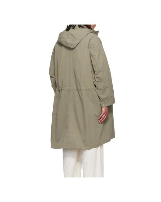 Studio Nicholson Multicolor Lotus Hooded Coat for men