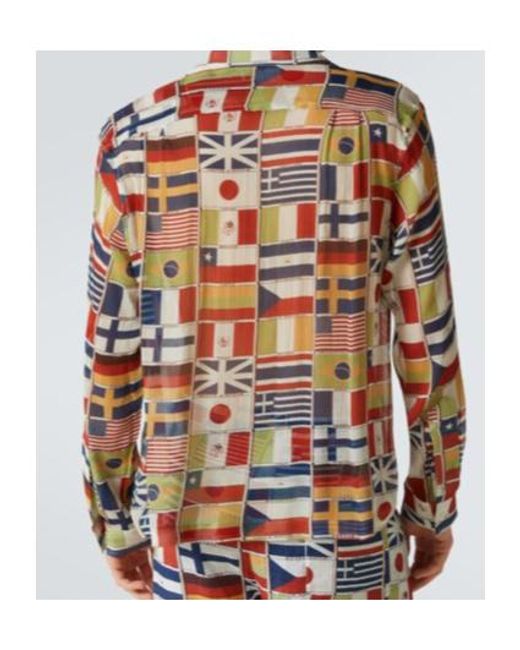 Bode Multicolor Printed Shirt for men
