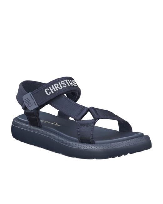 Dior Blue Iviera D-Wave Sandal
