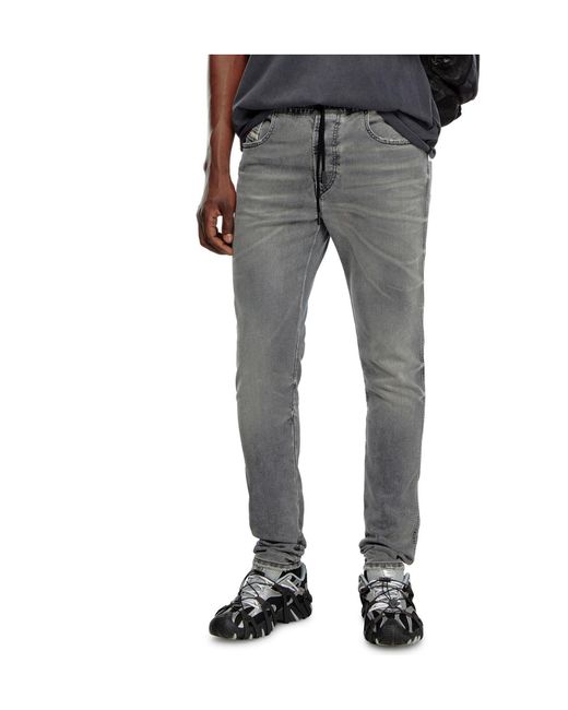 DIESEL Gray 2060 D-Strukt Slim-Fit Jog Jeans for men