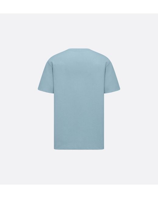 Dior Blue Cd Icon T-Shirt, Relaxed Fit for men