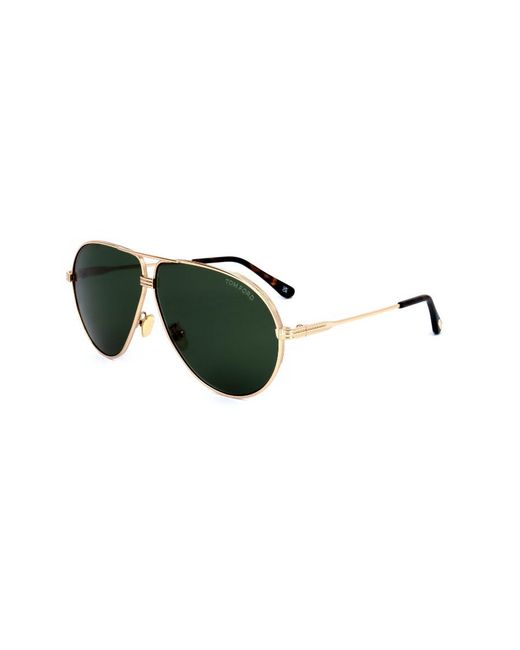 Tom Ford Green Logo Sunglasses for men
