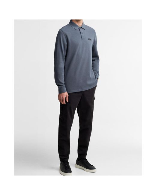 Barbour Blue Polo Shirt for men