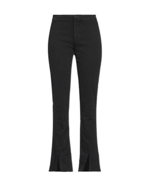 Rag & Bone Black Straight-Leg Jeans