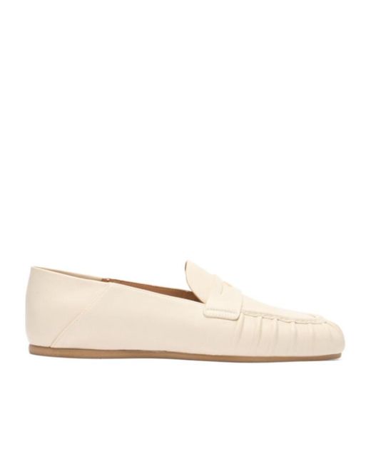 Stuart Weitzman Natural Brooks Loafer