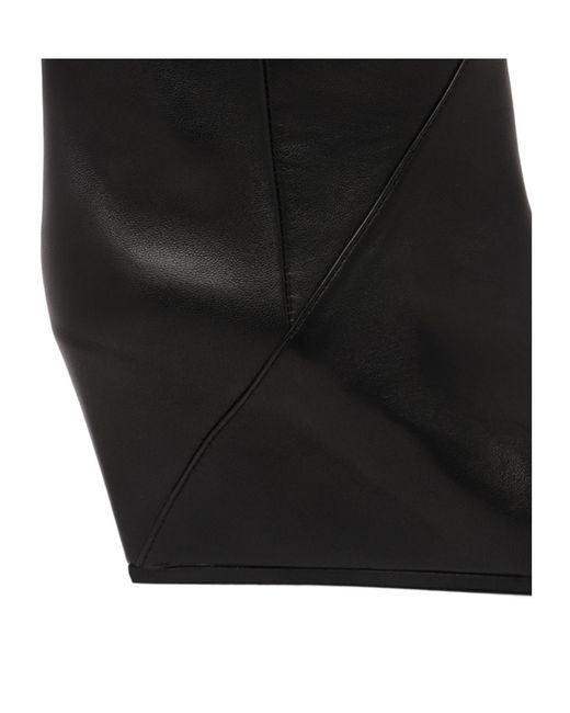 Vic Matié Black Pointed-Toe Boots