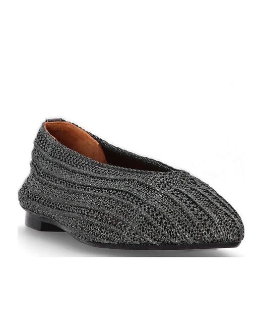 Castaner Brown Ballet Flats