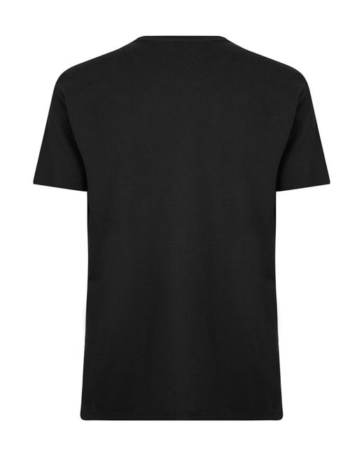 Dolce & Gabbana Black Crewneck Tee for men