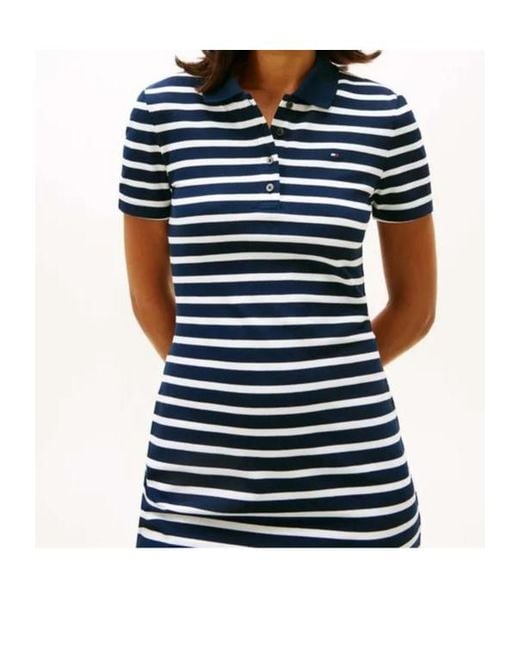 Tommy Hilfiger Blue Striped Dress