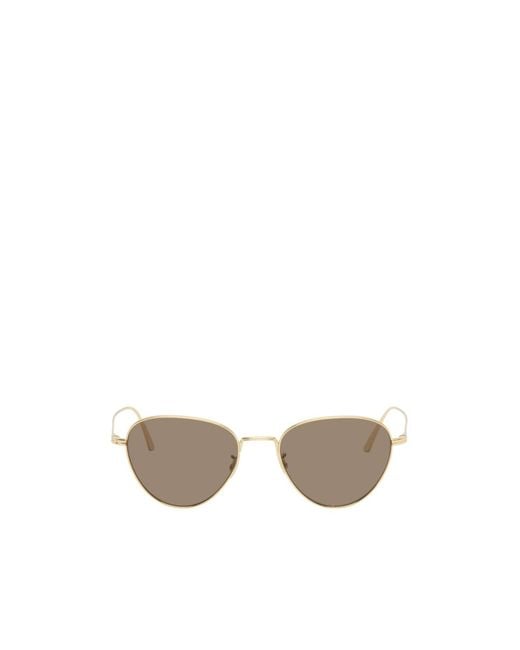 Khaite Multicolor X Oliver Peoples Collaboration 1991C Round Sunglasses