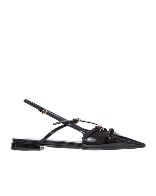 Miu Miu Multicolor Pointed-Toe Slingback Ballerinas