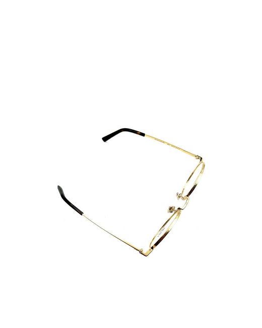 Dior White Eyewear Round-Frame Glasses for men