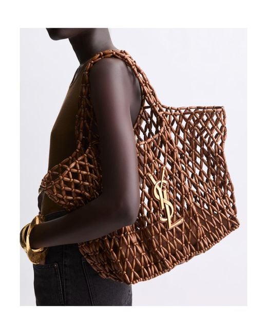 Saint Laurent Brown Icare Medium