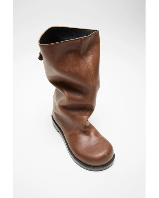 Acne Brown Beshay Saian Boots
