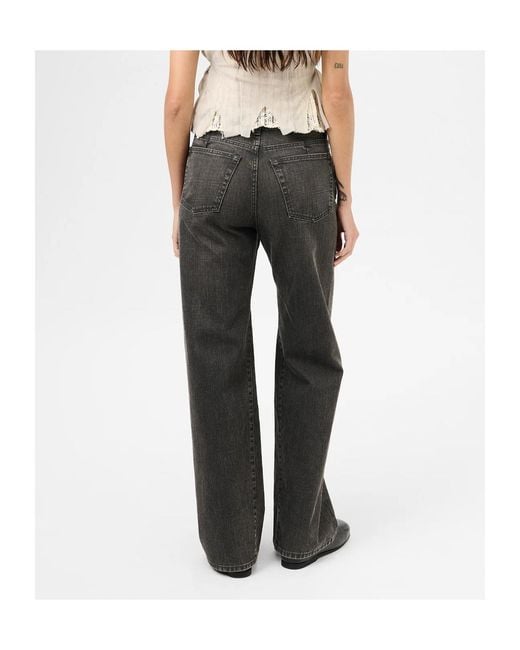 Our Legacy Gray Treble Cut Jeans