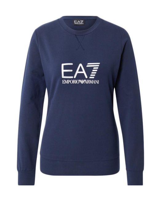 Emporio Armani Blue Logo Sweater