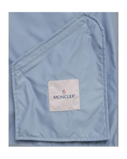 Moncler Blue Cassiopea Tech Hooded Casual Jacket