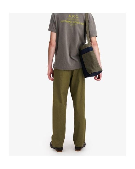 A.P.C. Green Dan Chinos for men