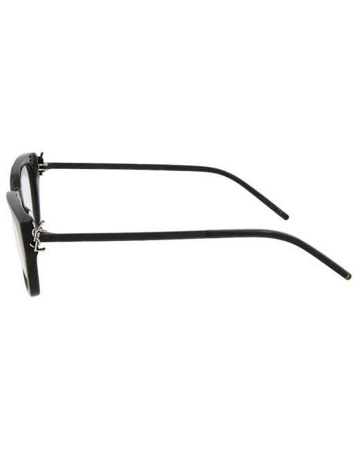 Saint Laurent White Round-Frame Glasses