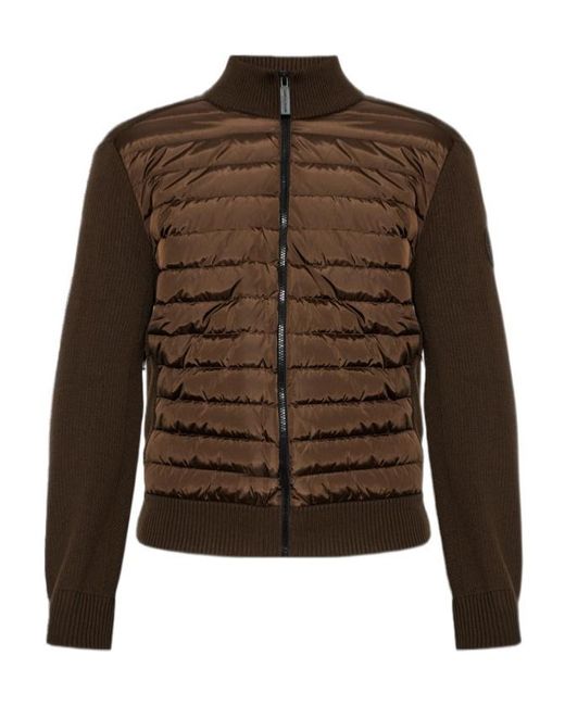 Canada Goose Brown Zip-Up Padded Jacket for men