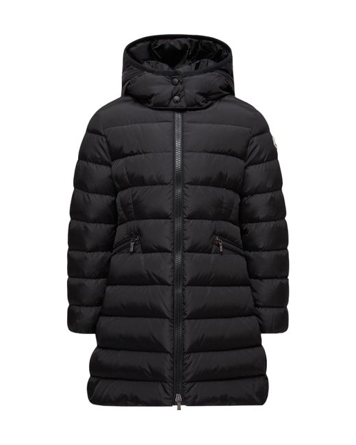 Moncler Black Charpal Hooded Down Jacket
