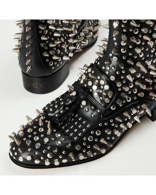 Gucci Black Knee High Boots for men