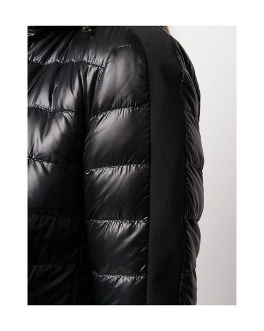 Herno Black Hooded Down Coat