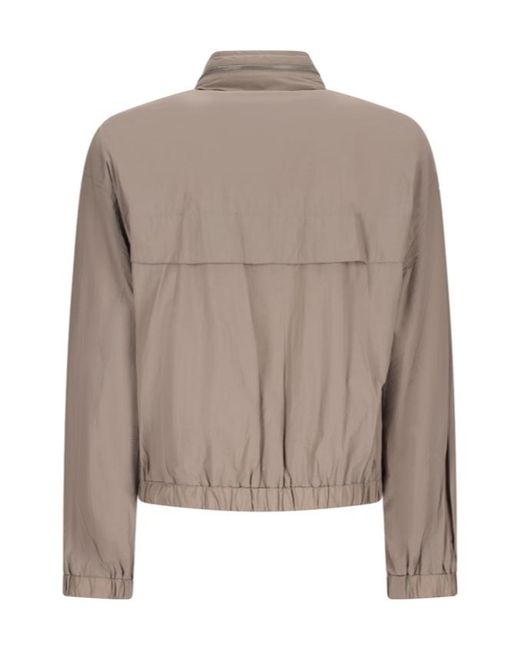 AMI Brown Ami Ami De Coeur Pocket Windbreaker for men