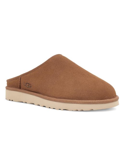 Ugg Brown Classic Slip-On Slippers for men