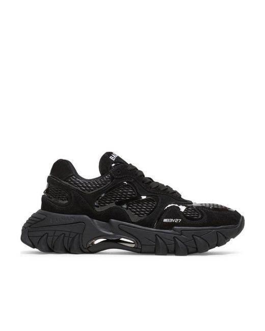Balmain Black B East Sneakers for men