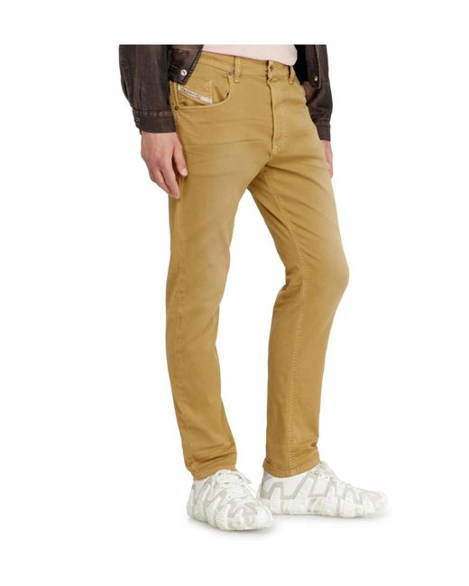 DIESEL Natural D-Krooley-Bw Joggjeans Tapered Jeans for men