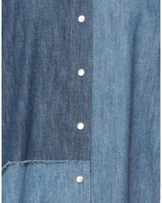 Dolce & Gabbana Blue Denim Shirts