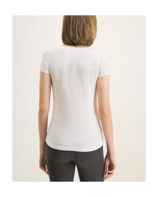 Emporio Armani White Short-Sleeved T-Shirt