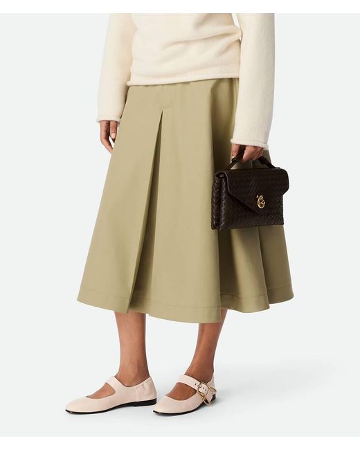 Bottega Veneta White Astaire Mary-Jane Ballerina