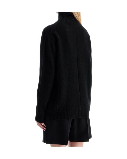 The Row Blue Hepny Turtleneck Knitted Jumper