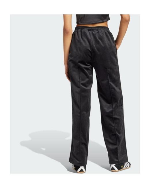 Adidas Originals Black Velvet Trousers