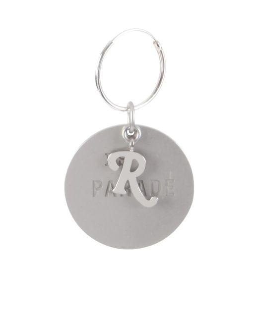 Raf Simons Gray Circular Single Earring for men