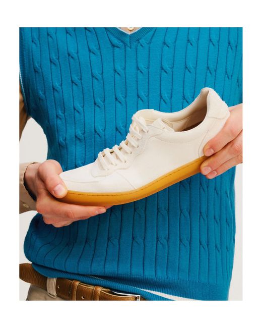 Scarosso White Aureliano Sneakers for men