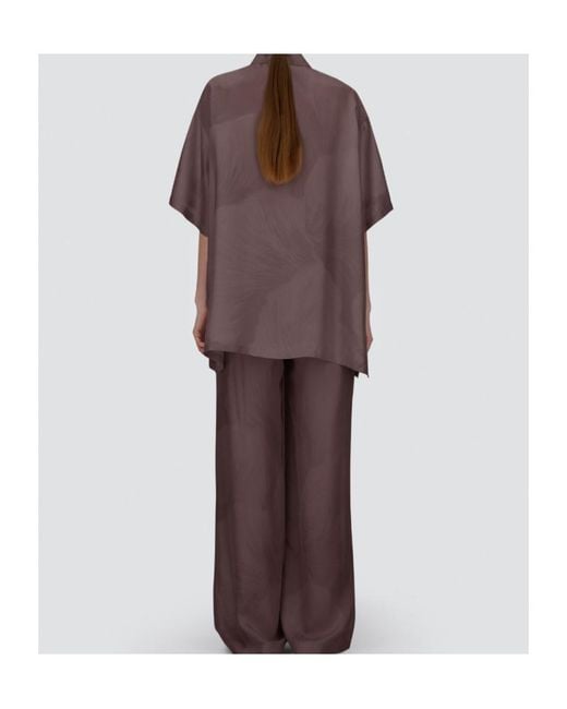 Herno Purple Resort Shirt
