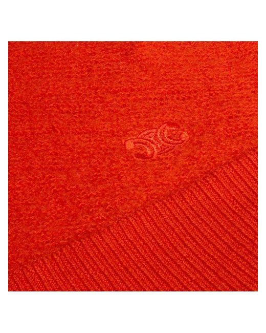 Céline Red Crew Neck Long-Sleeved Sweater for men