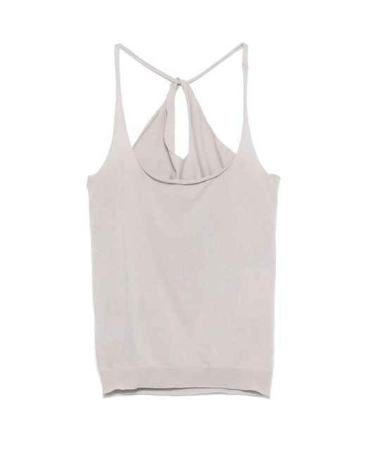 Paloma Wool White Cotton Tank Top
