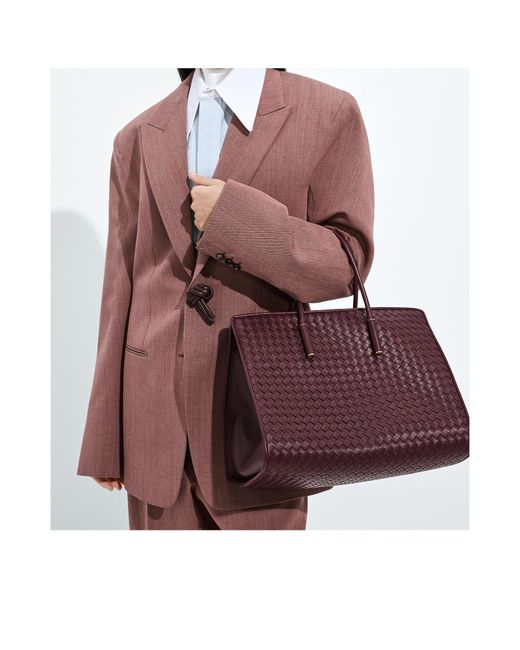 Bottega Veneta Red Barbara Tote