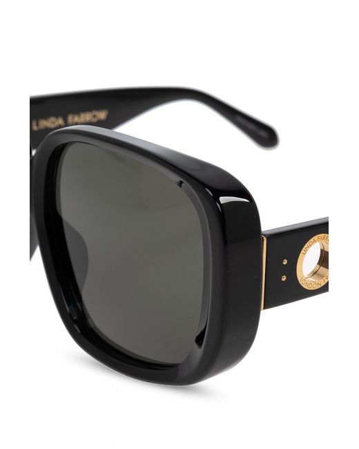 Linda Farrow Multicolor Full Frame Sunglasses