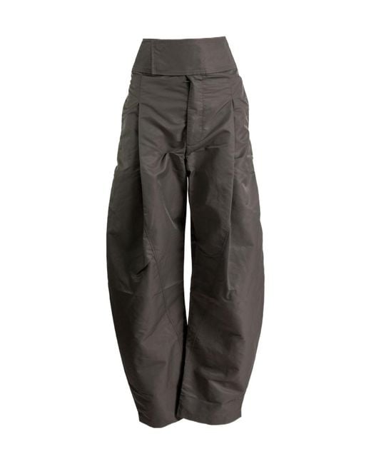 J.W. Anderson Gray Jw Anderson High-Waisted Wide-Leg Pants