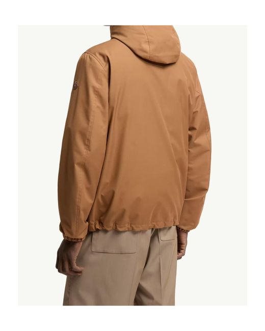 Moncler Brown Skirnix 3-In-1 Short Down Jacket for men