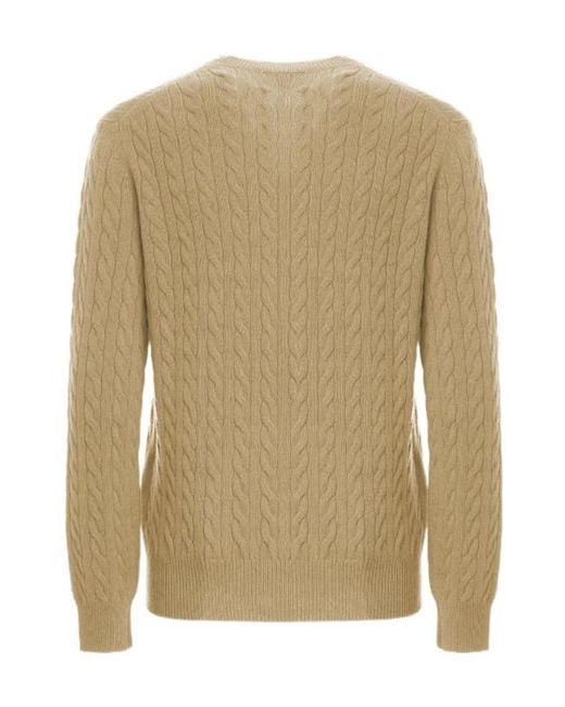 Malo Natural Crew Neck for men