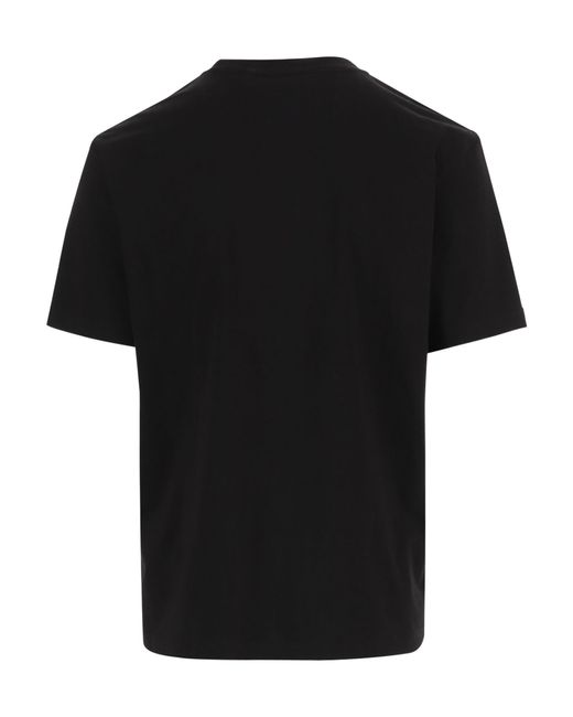 Just Cavalli Black Logo Print T-Shirt for men