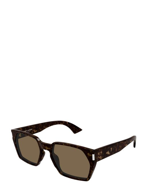 Saint Laurent Multicolor Eyewear Rectangle-Frame Sunglasses for men