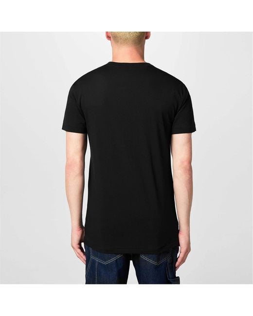 Polo Ralph Lauren Black Three-Pack Crew Neck T-Shirts for men